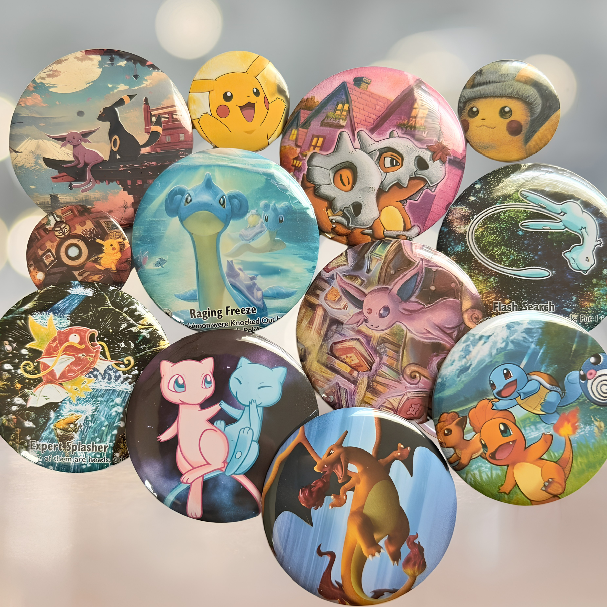 Assorted Poke Buttons