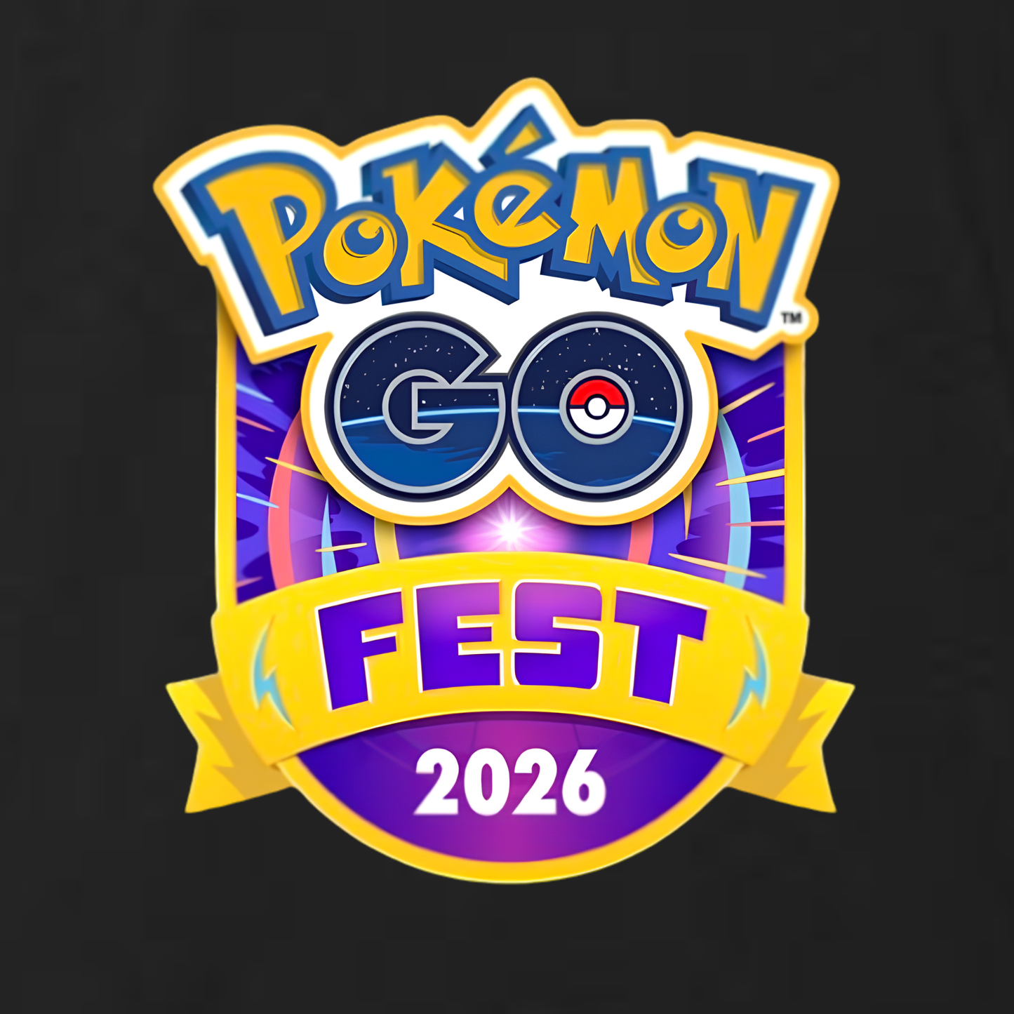 Mewtwo with GoFest 2026 Badge